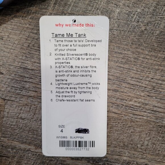 NWT LULULEMON | Tame Me Tank Top Petal Pop Floral | Sz. 4 - Picture 10 of 13